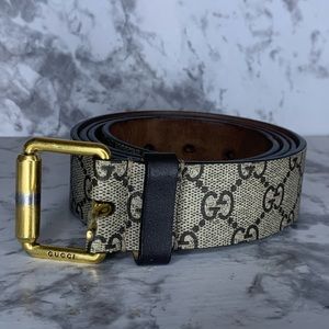Gucci Snake Print Belt original serial number in picture